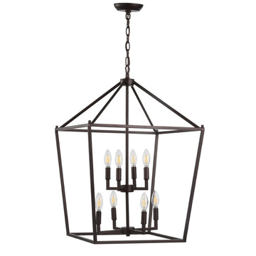 Pagoda Lantern Metal LED Pendant